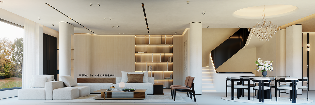 現(xiàn)代別墅（圖ZMzg0MjQ4NzIw） - 家裝設(shè)計 - 站酷設(shè)計師梓空間視覺原創(chuàng)素材 - 站酷ZCOOL