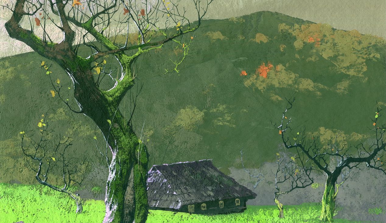 乌克兰画家用树演绎「冬日的极致浪漫」 | 365天的好设计NO.17