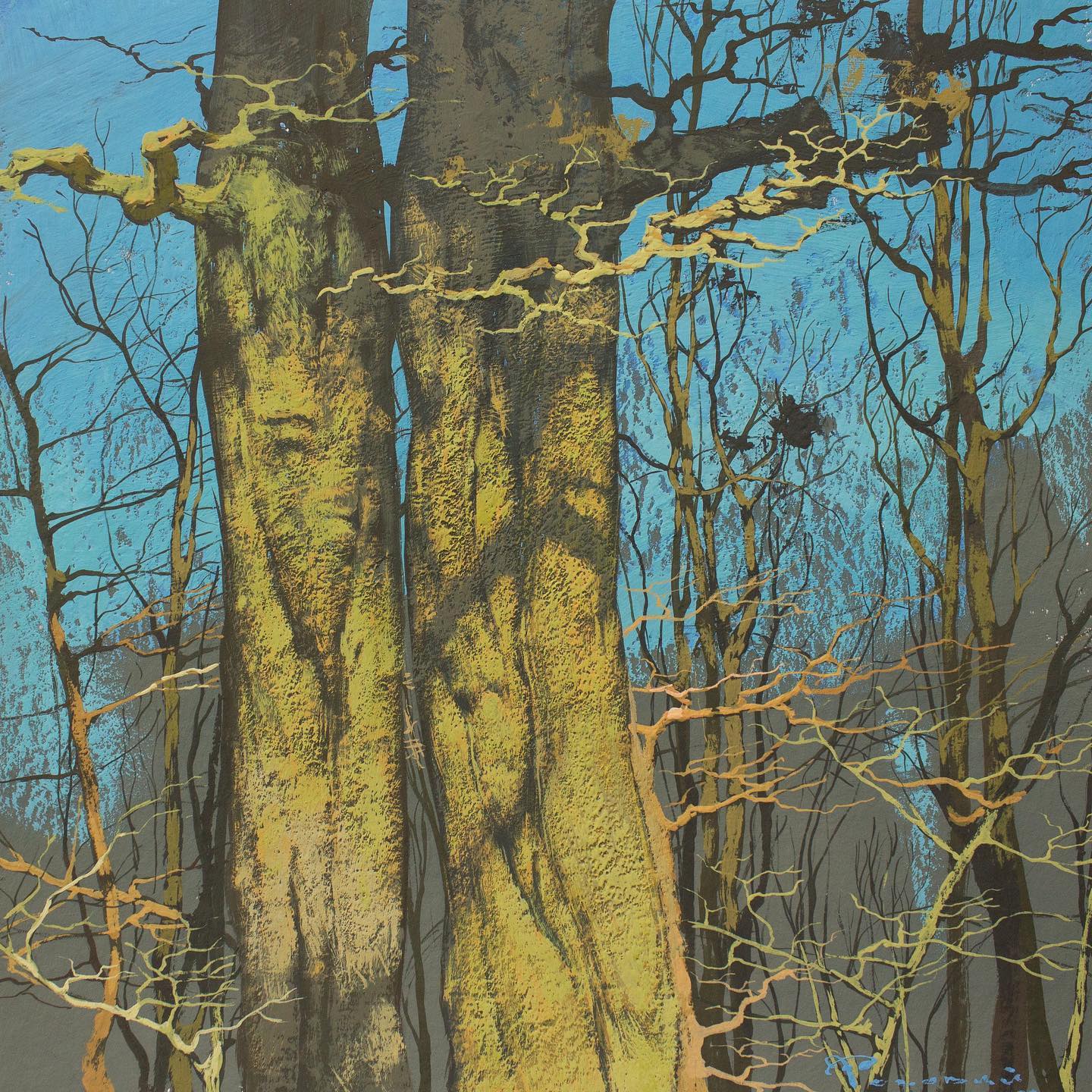 乌克兰画家用树演绎「冬日的极致浪漫」 | 365天的好设计NO.17