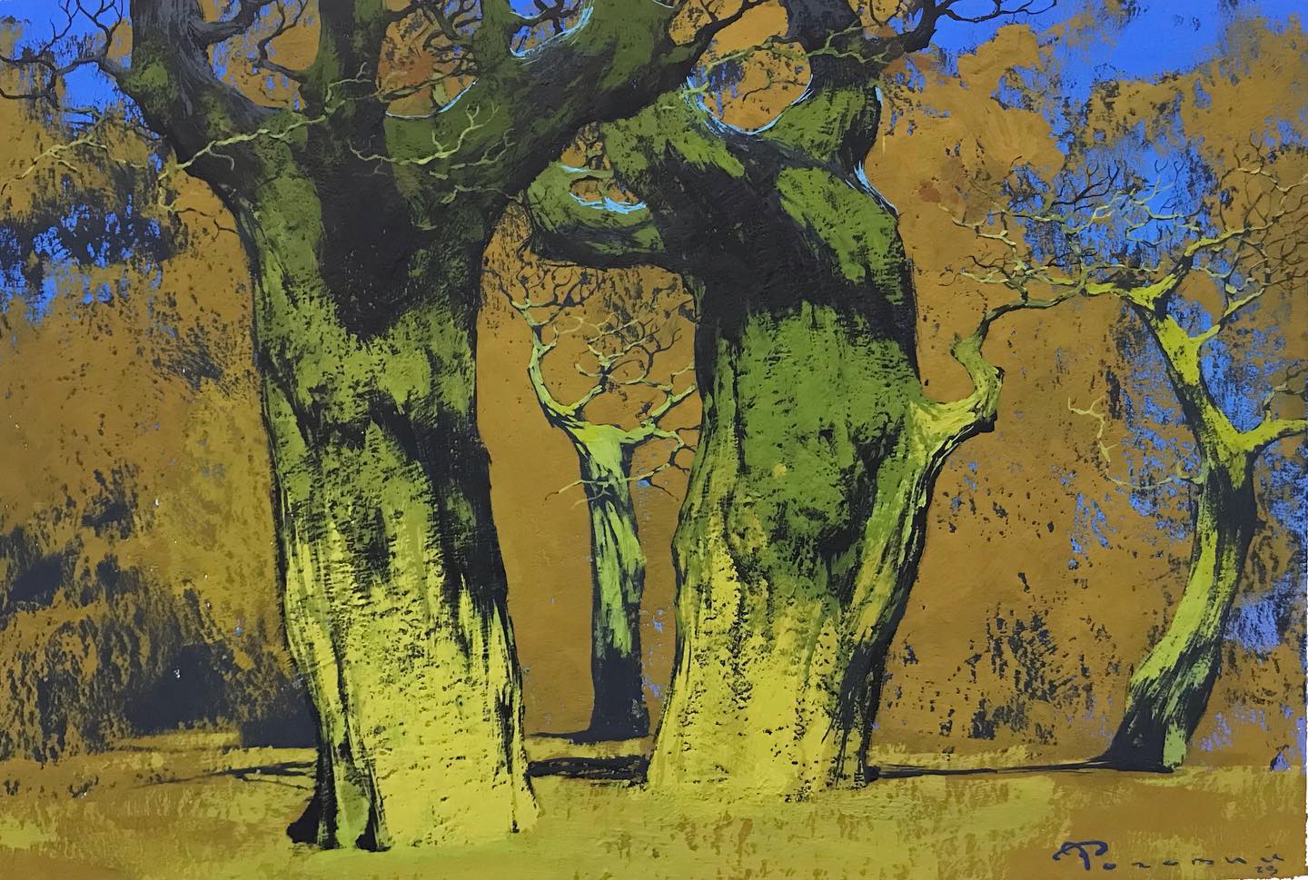 乌克兰画家用树演绎「冬日的极致浪漫」 | 365天的好设计NO.17