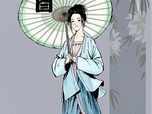 【清明上河图密码】古风人物插画