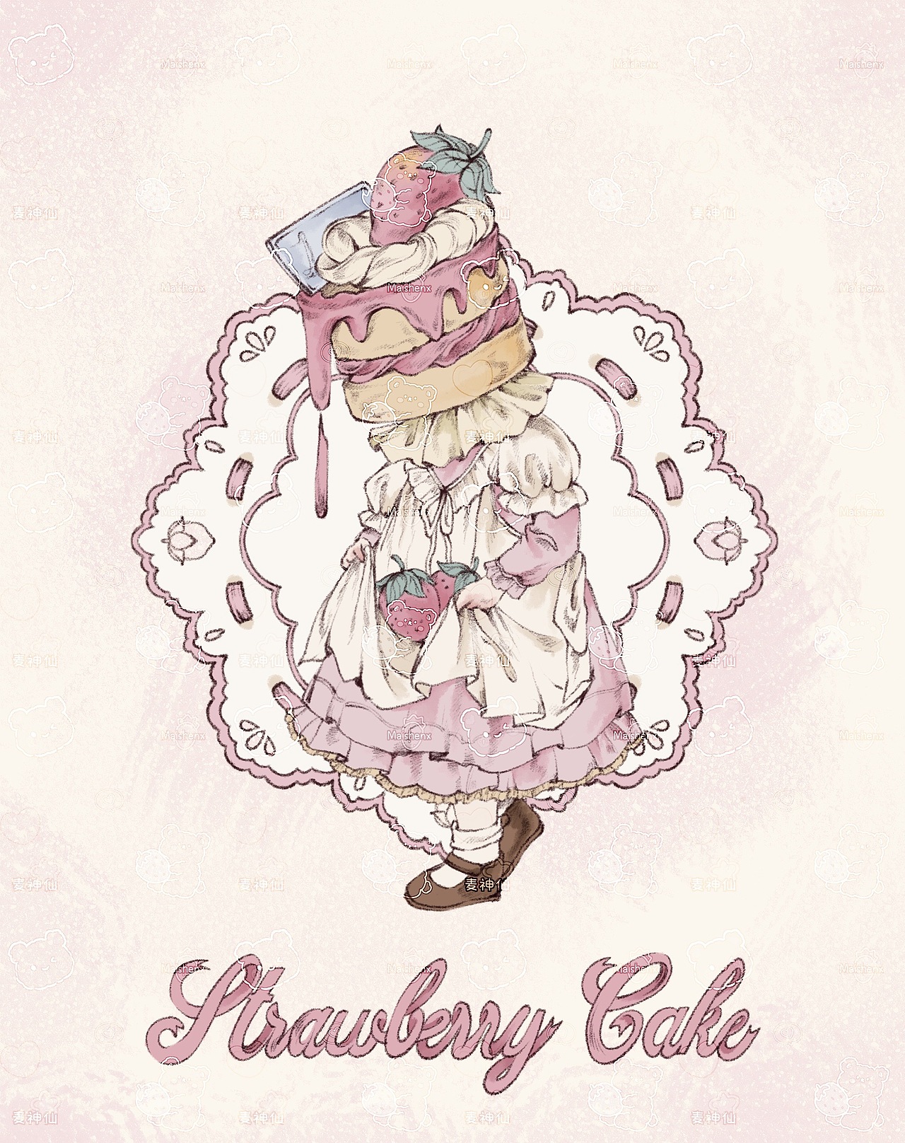 2024少女印花插画总结