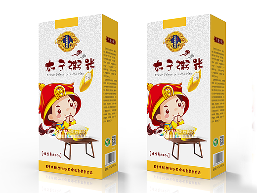儿童大米包装设计大米礼盒设计