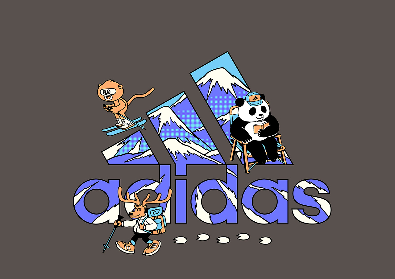 拯救中国濒危动物系列二 ADIDAS（图ZMzg0MjY1NjY0） - 商业插画 - 站酷设计师PEMS原创素材 - 站酷ZCOOL