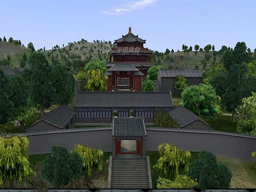 旅游景点VR虚拟导览展示让您深入了解清朝的辉煌历史