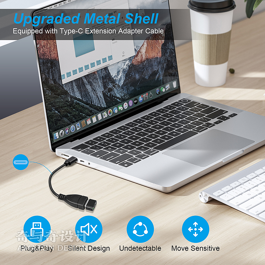 亚马逊全球开店 产品主图设计案例 防黑屏器