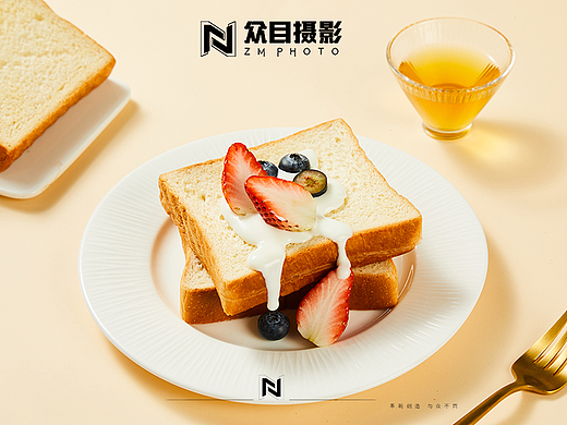 中饼师-黄油土司| 美食摄影 x 众目视觉