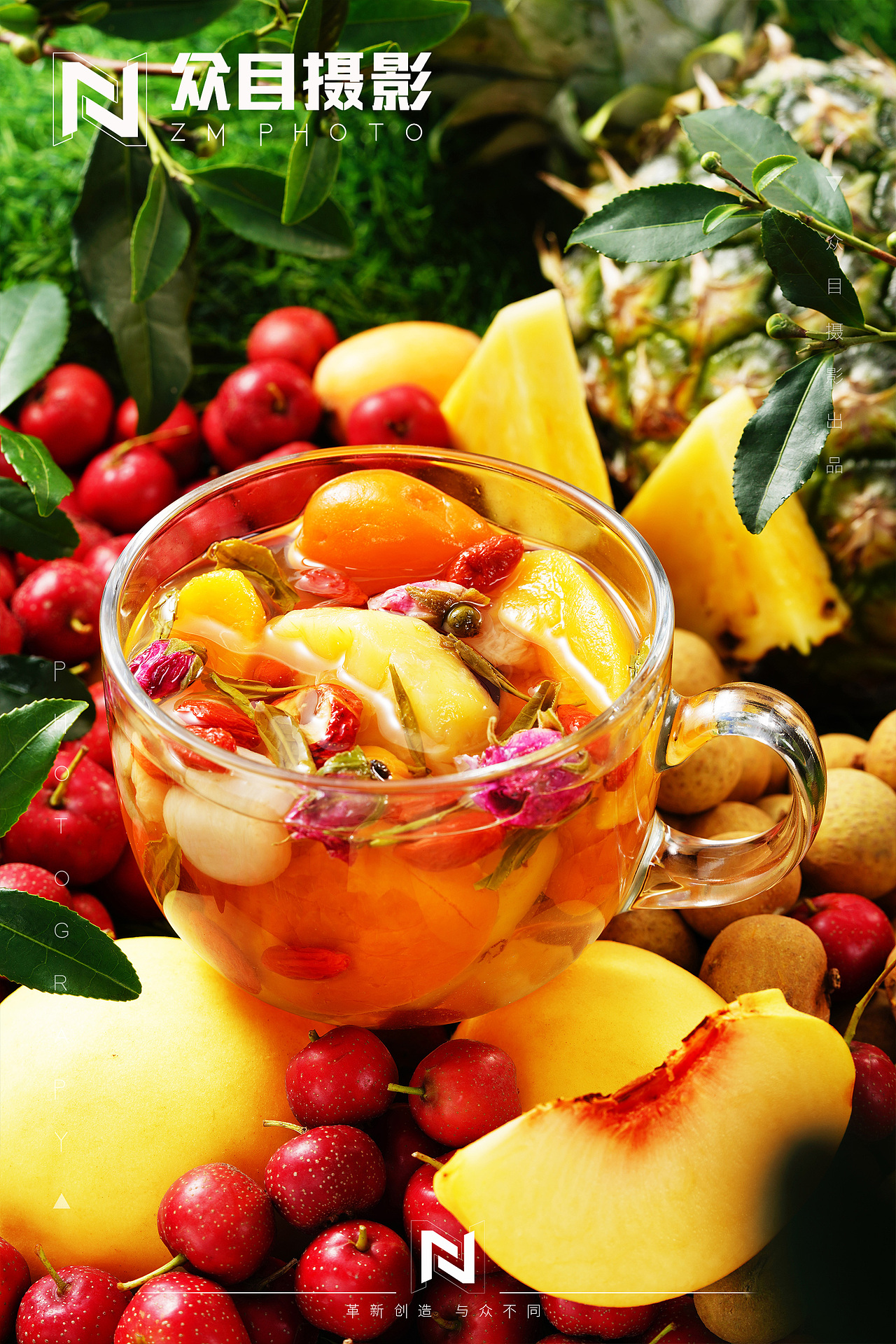 一也花茶| 饮品摄影 x 众目视觉