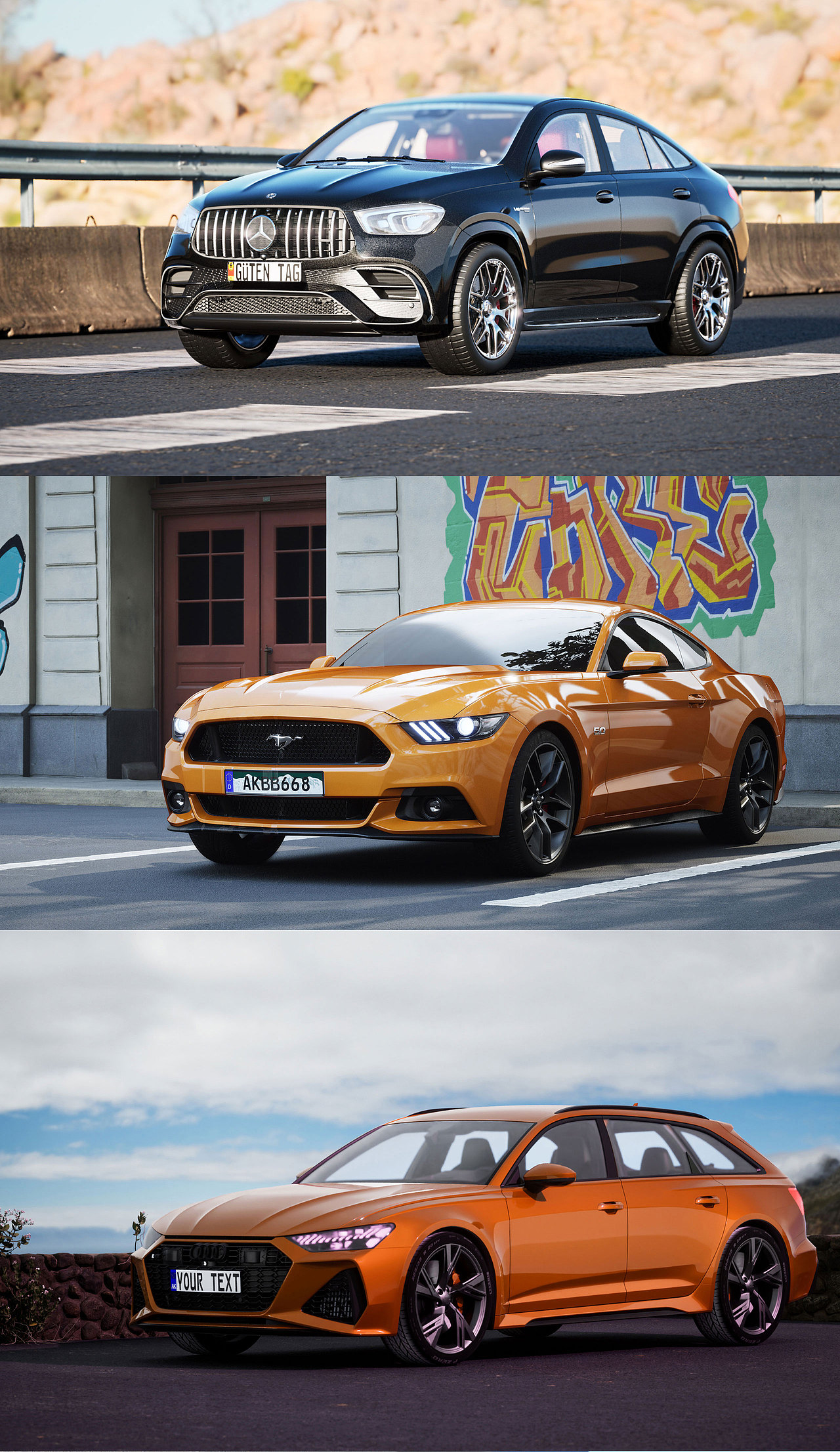 一些汽车渲染（图ZMzg0MjgwMTMy） - 机械/交通 - 站酷设计师信仰better原创素材 - 站酷ZCOOL