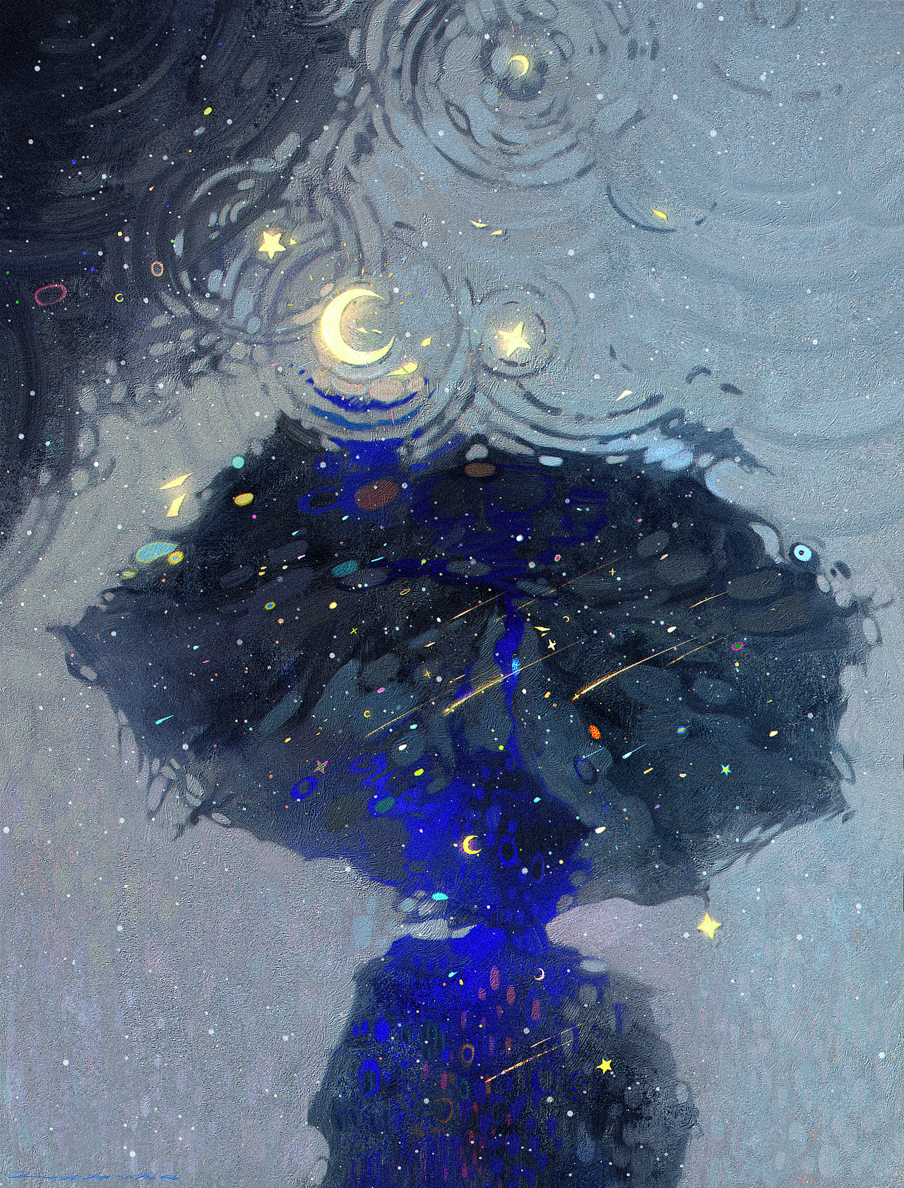2025作品合集｜《宇宙随笔》（图ZMzg0MjgwMjQ4） - 艺术插画 - 站酷设计师肥猫加天使原创素材 - 站酷ZCOOL