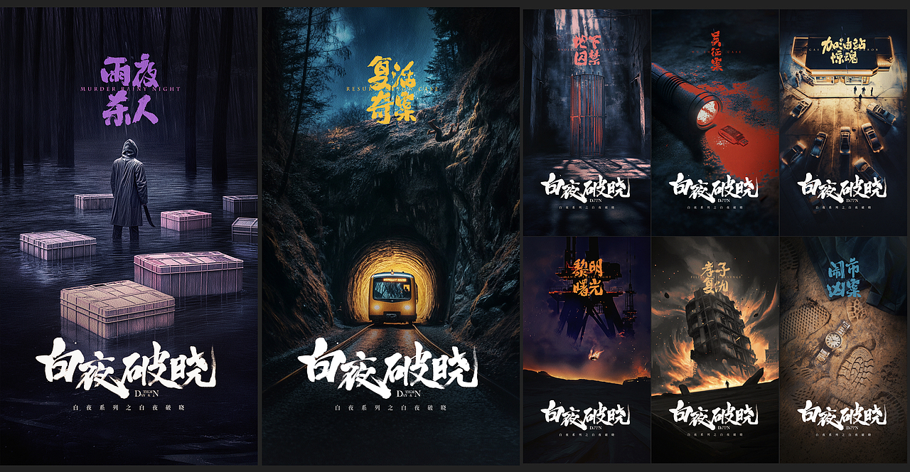 2024剧集年终总结（图ZMzg0Mjg1OTky） - 海报 - 站酷设计师B17Studio原创素材 - 站酷ZCOOL