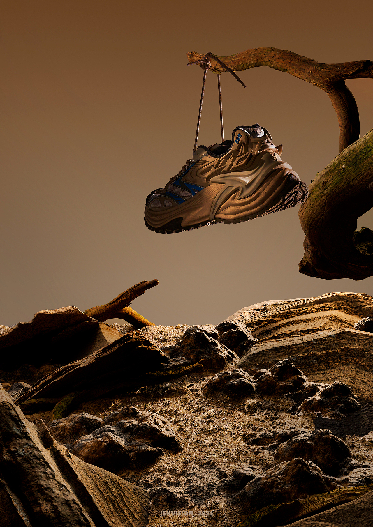 OGR 鞋子静物CG合成创作