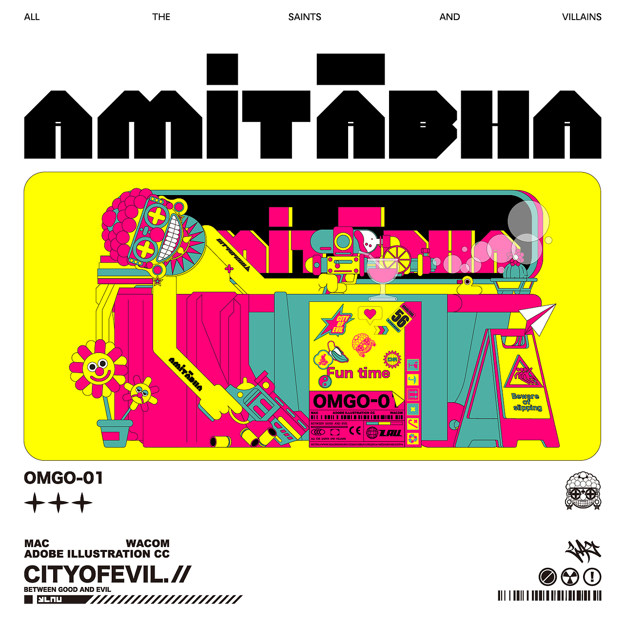 CITYOFEVIL —— FO（图ZMzg0MjkyNjg0） - 新锐潮流插画 - 站酷设计师LAU丶一乂刂原创素材 - 站酷ZCOOL