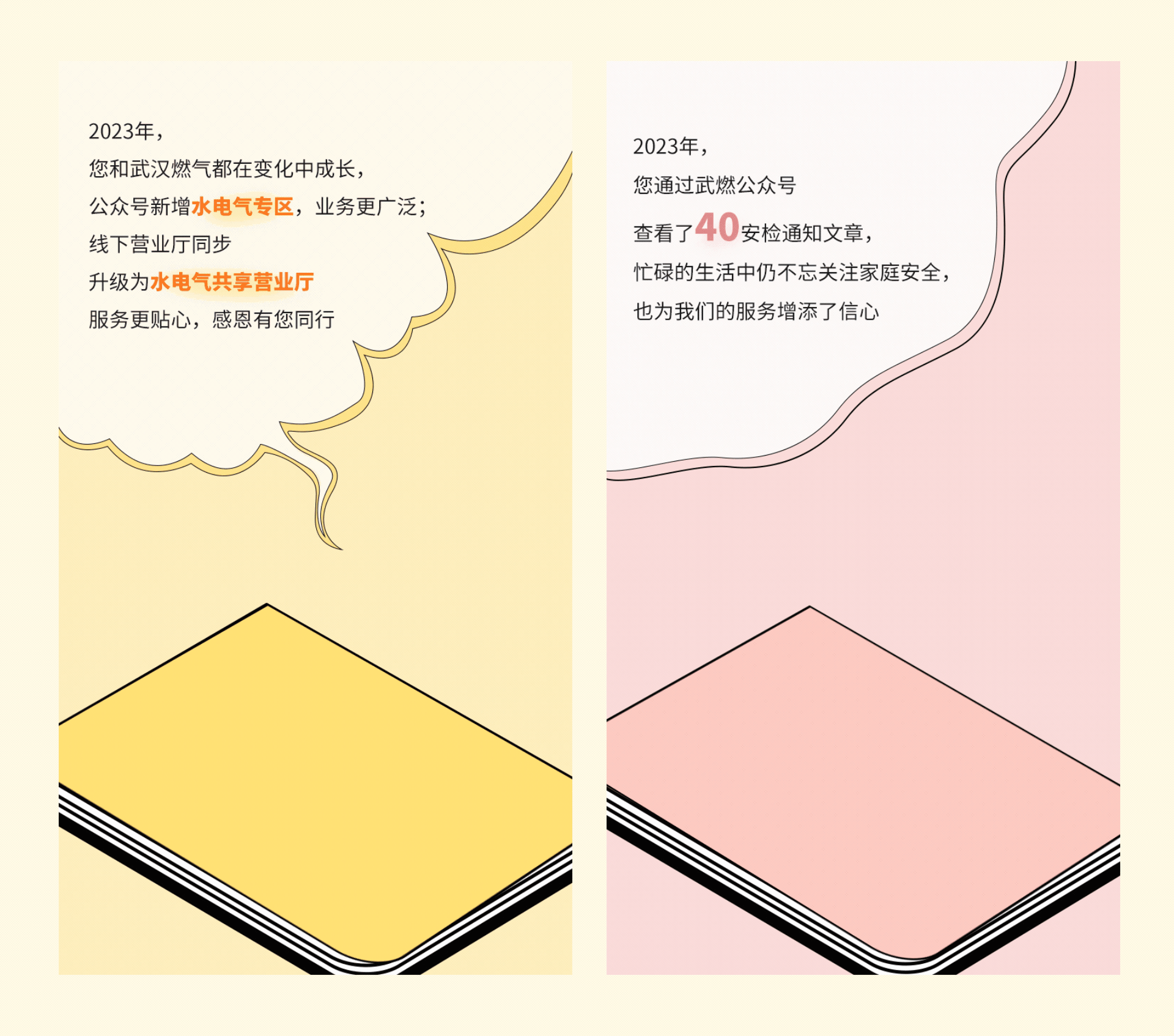 武汉燃气年度账单h5（图ZMzg0Mjk0NDA0） - 其他UI - 站酷设计师清团子原创素材 - 站酷ZCOOL