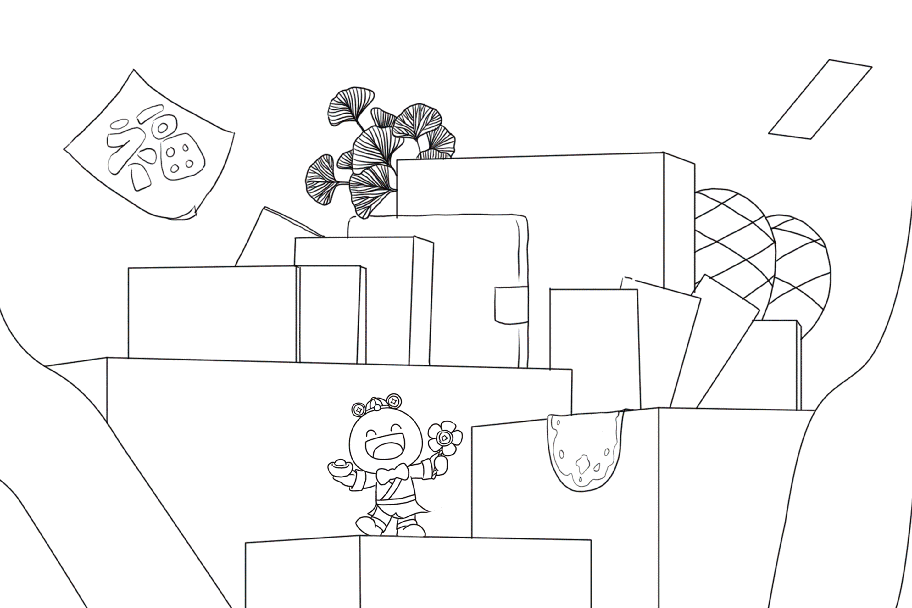 阿里巴巴2025蛇年家书礼盒-拍摄+后期