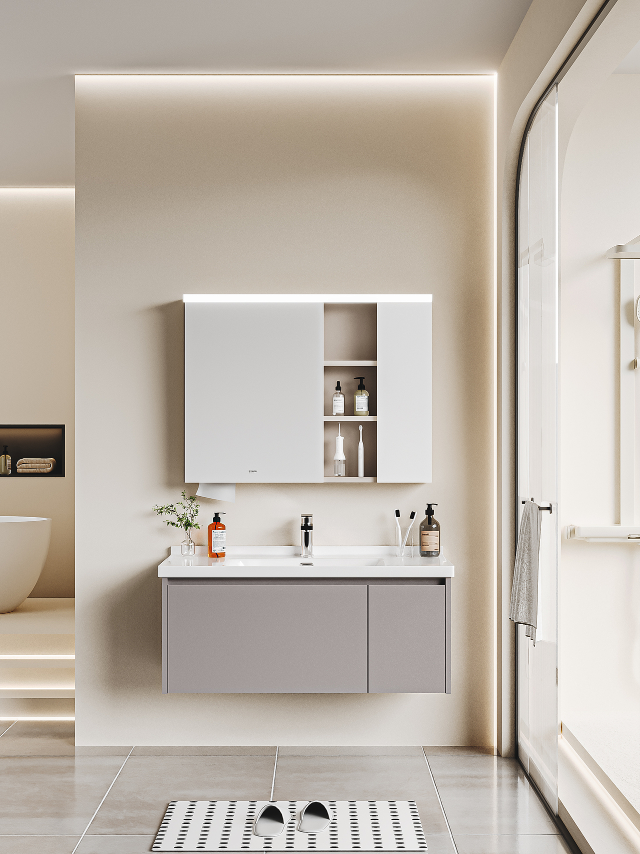 浴室柜篇（图ZMzg0MzA1NDgw） - 产品 - 站酷设计师三维渲染师强仔原创素材 - 站酷ZCOOL