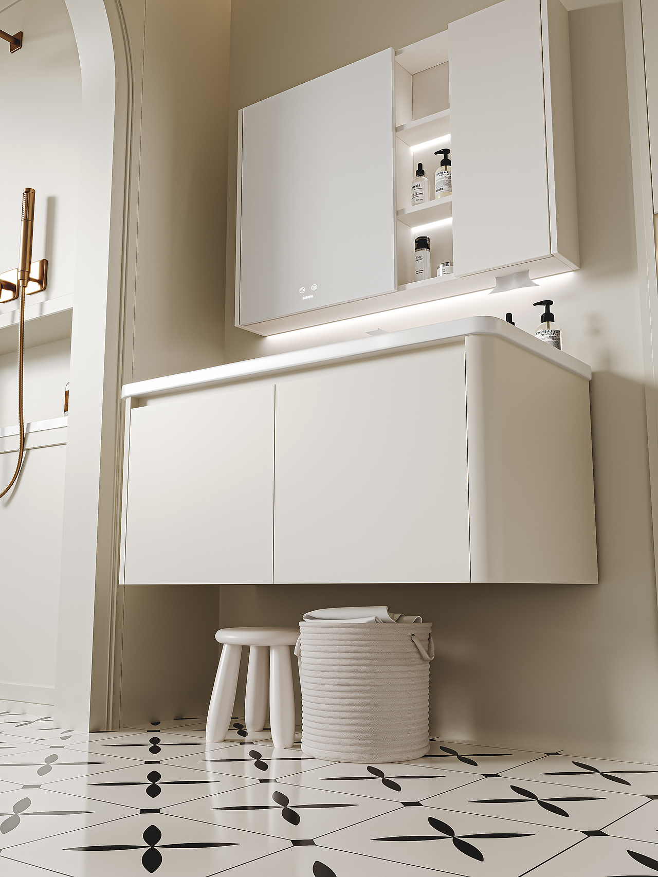 浴室柜篇（图ZMzg0MzA1NTE2） - 产品 - 站酷设计师三维渲染师强仔原创素材 - 站酷ZCOOL