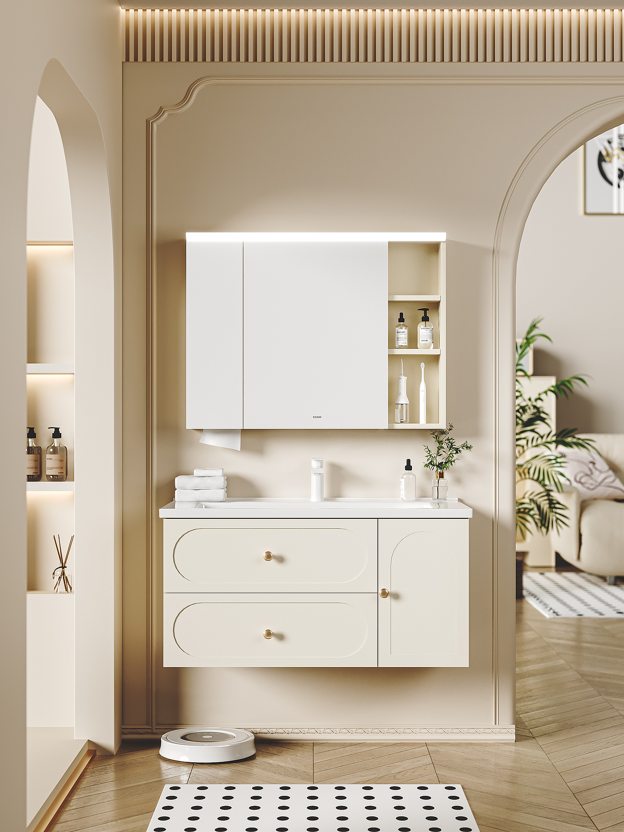 浴室柜篇（图ZMzg0MzA1NDYw） - 产品 - 站酷设计师三维渲染师强仔原创素材 - 站酷ZCOOL