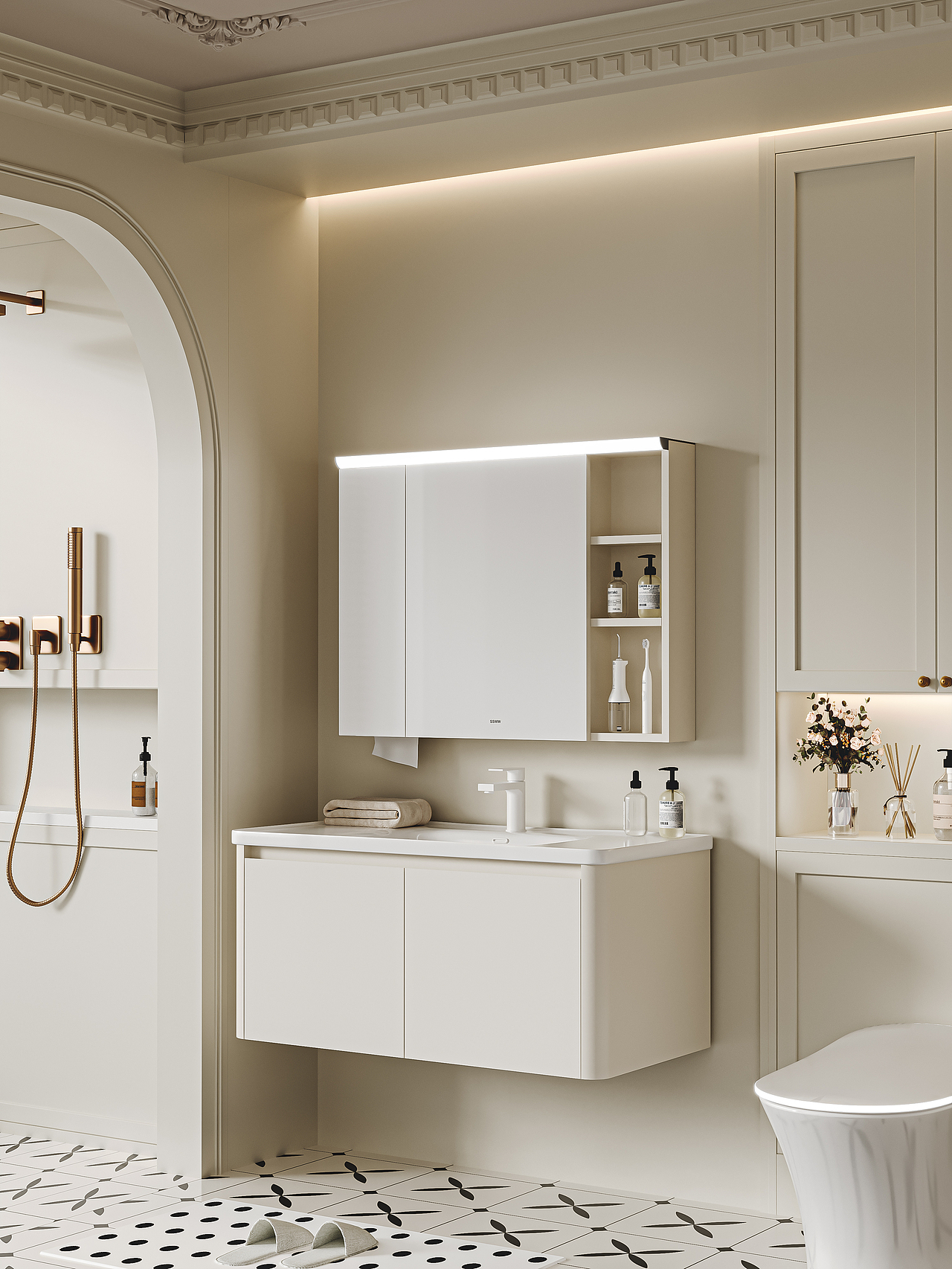 浴室柜篇（图ZMzg0MzA1NDU2） - 产品 - 站酷设计师三维渲染师强仔原创素材 - 站酷ZCOOL