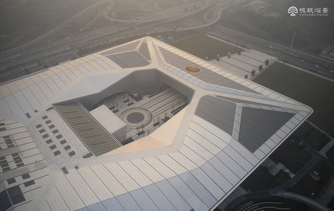 建筑摄影丨重庆·科学会堂（图ZMzg0MzA3NDUy） - 环境/建筑摄影 - 站酷设计师咏筑熠景建筑摄影原创素材 - 站酷ZCOOL