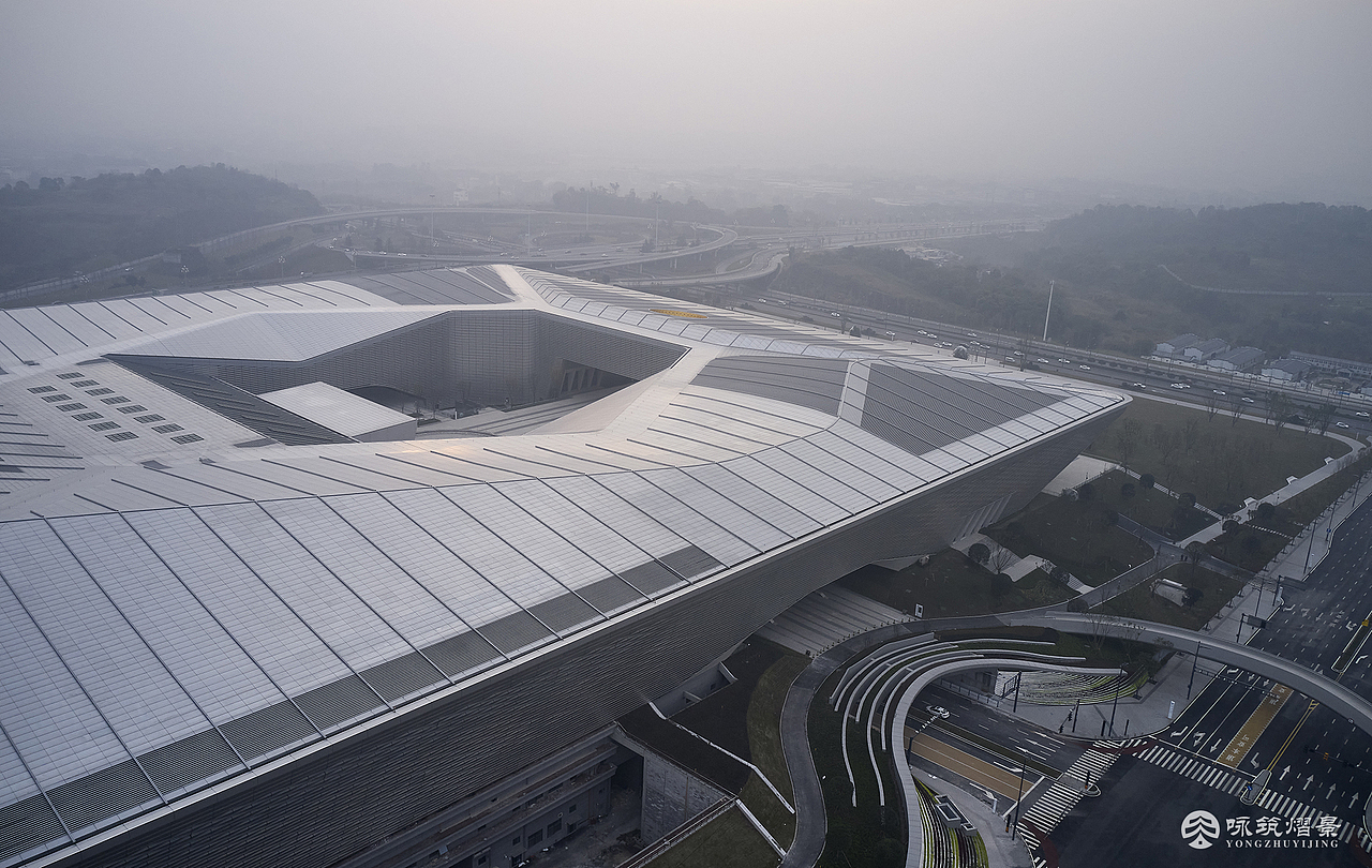 建筑摄影丨重庆·科学会堂（图ZMzg0MzA3Mzk2） - 环境/建筑摄影 - 站酷设计师咏筑熠景建筑摄影原创素材 - 站酷ZCOOL