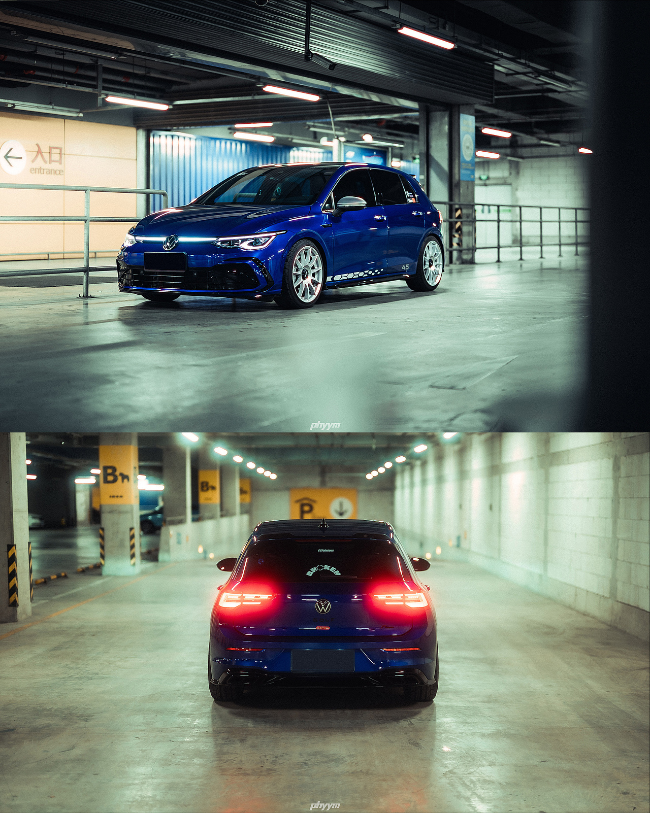 汽車攝影 大眾高爾夫 MK8 Rline（圖ZMzg0MzE0NjI0） - 產品攝影 - 站酷設計師phyym玉米原創(chuàng)素材 - 站酷ZCOOL