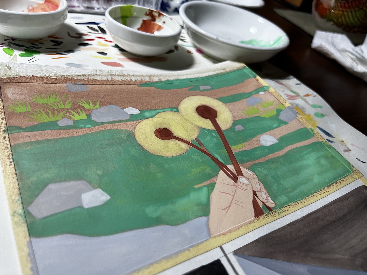 小小事系列插画|2024（图ZMzg0MzE1MzI4） - 儿童插画 - 站酷设计师洛洛洲原创素材 - 站酷ZCOOL