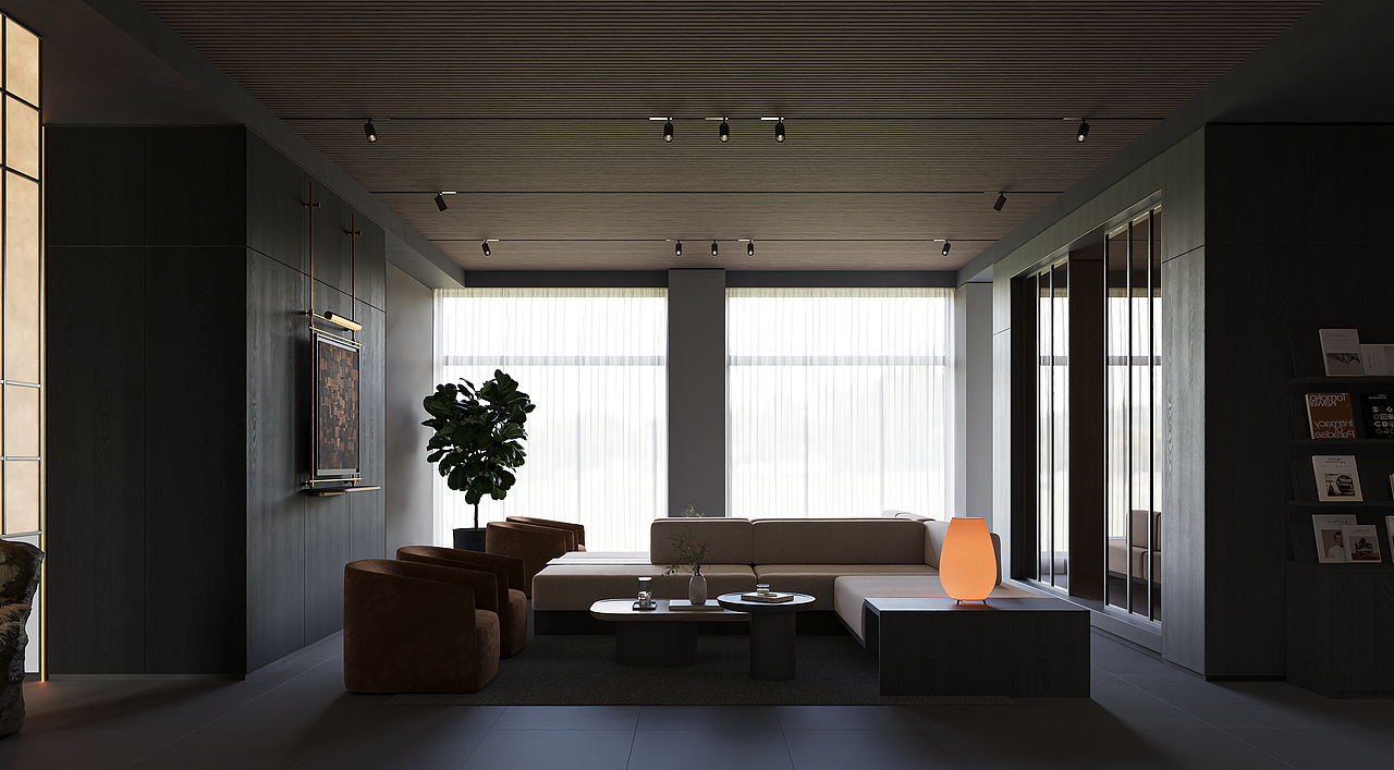 黑色系——长沙佐尚视觉（图ZMzg0MzE3MTA0） - 商业空间设计 - 站酷设计师佐尚效果图官方原创素材 - 站酷ZCOOL