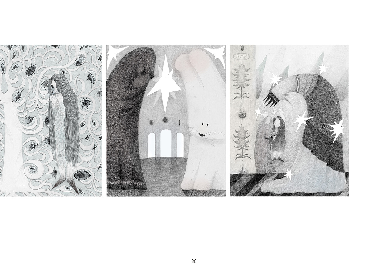 2024作品集 王尔德故事选插画（图ZMzg0MzIzMTM2） - 艺术插画 - 站酷设计师一Schumann一原创素材 - 站酷ZCOOL