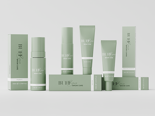 美妆渲染练习:BUFFROWS BROW CARE 系列