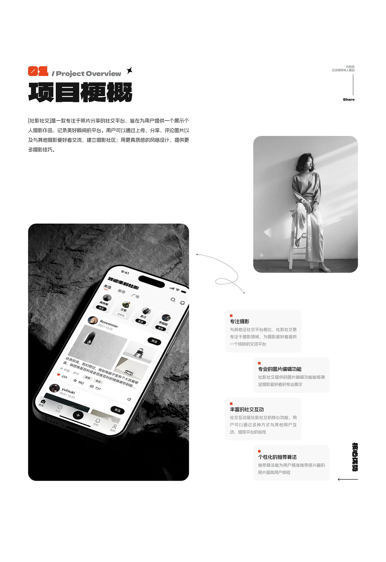 练习作品 - 社影（图ZMzg0MzI3Mzg4） - APP界面 - 站酷设计师淺默空間原创素材 - 站酷ZCOOL