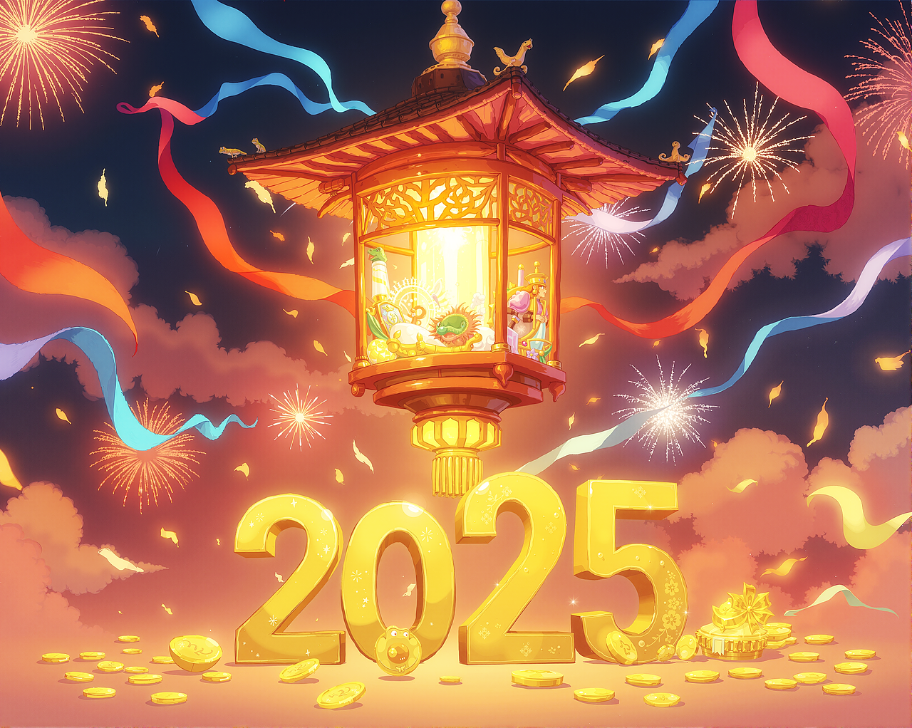 ai新年海报