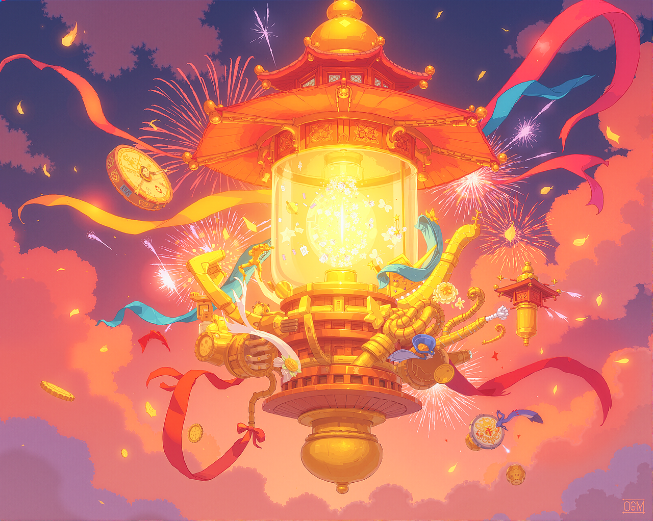 ai新年海报（图ZMzg0MzI4OTYw） - 海报 - 站酷设计师LanceXi原创素材 - 站酷ZCOOL