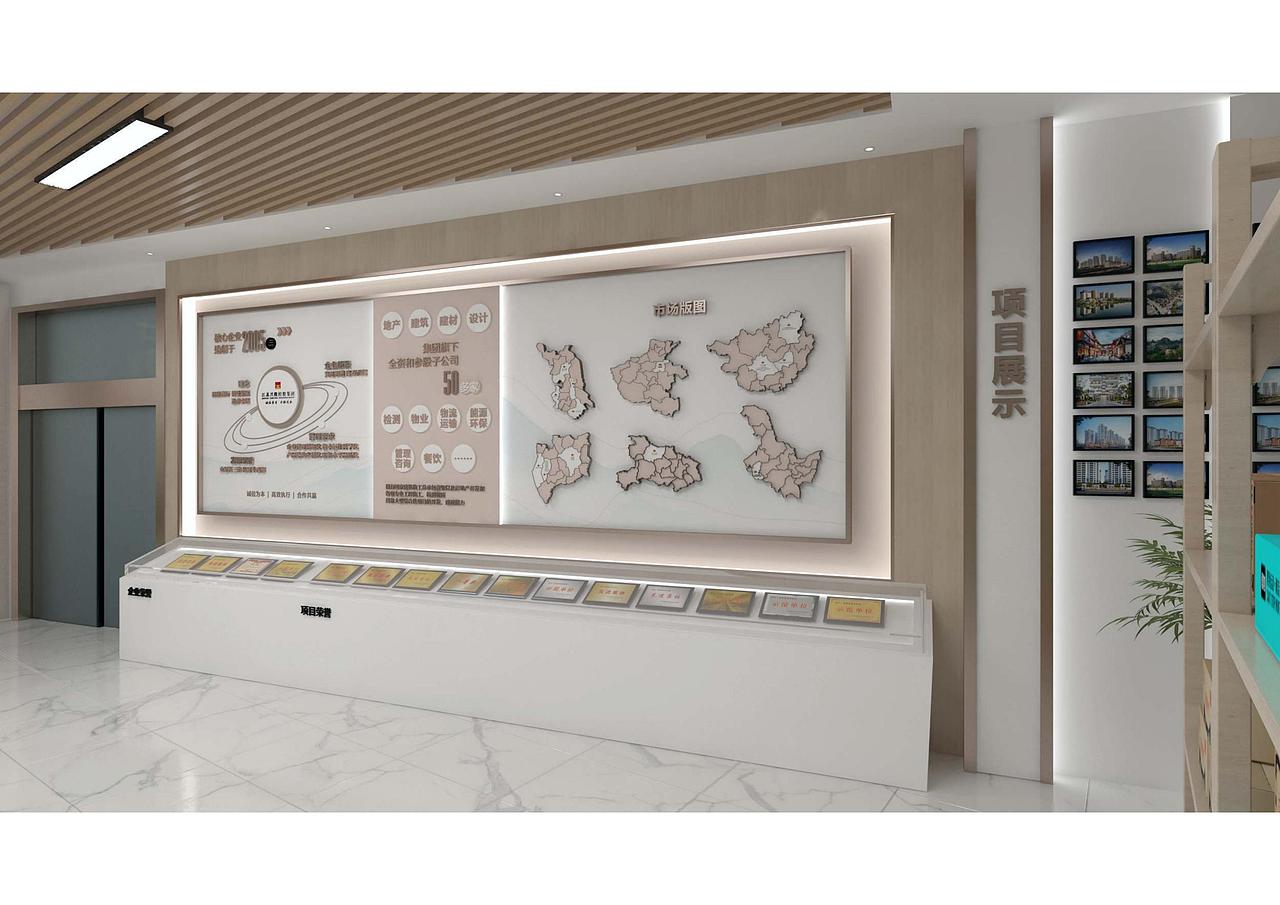 企业公司大厅布局《飞机稿》（图ZMzg0MzI5Mjk2） - 商业空间设计 - 站酷设计师设计师野猫X见野原创素材 - 站酷ZCOOL