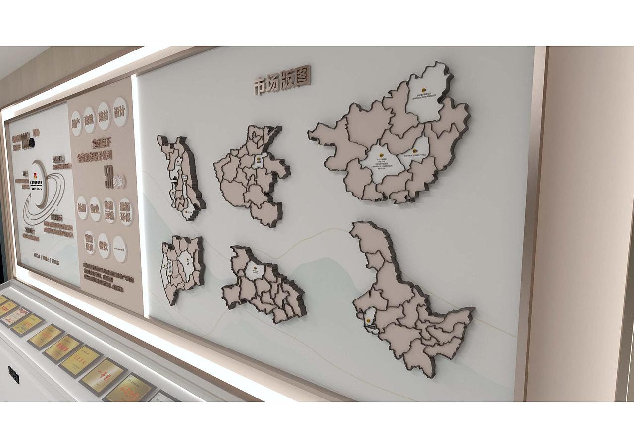 企业公司大厅布局《飞机稿》（图ZMzg0MzI5MzA0） - 商业空间设计 - 站酷设计师设计师野猫X见野原创素材 - 站酷ZCOOL