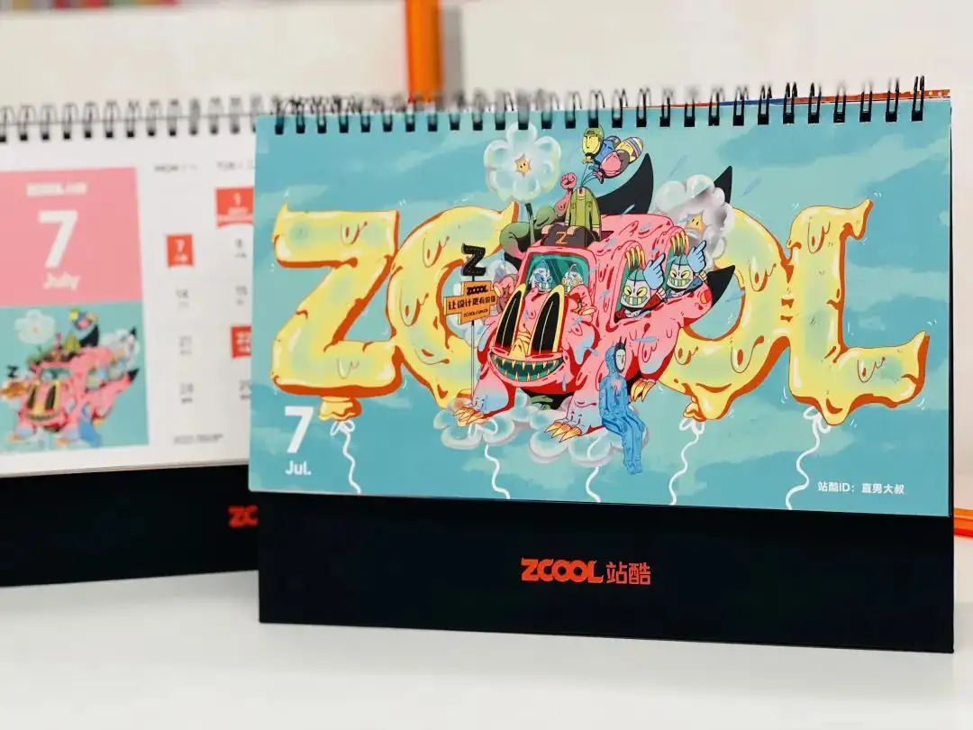 手慢无！2025站酷艺术家共创月历亮相！（图ZMTUwMTU4Njg=） - 资讯 - 站酷设计师小Z福利社原创素材 - 站酷ZCOOL