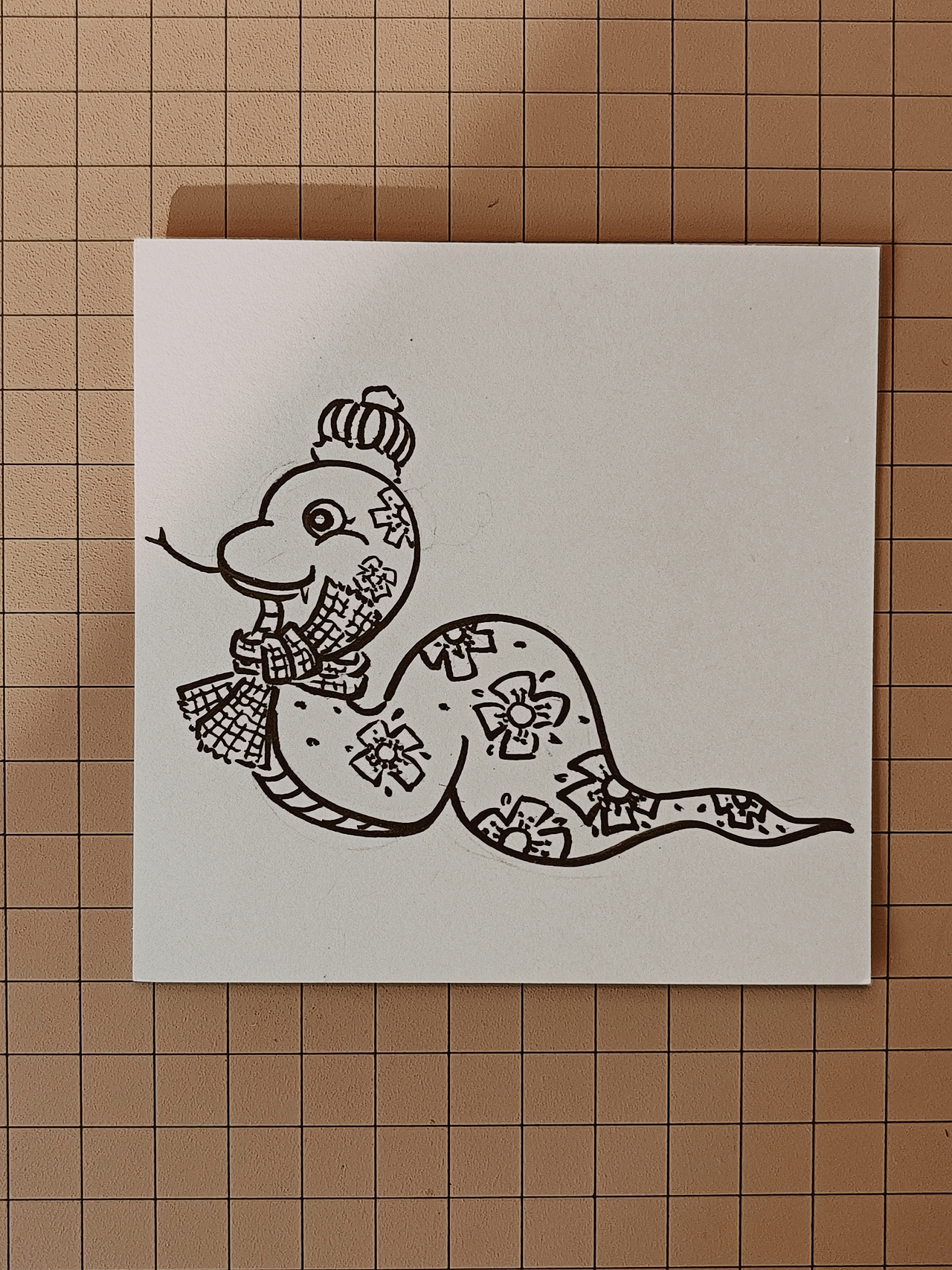 “你的靴子里有一条蛇🐍”斯内克!