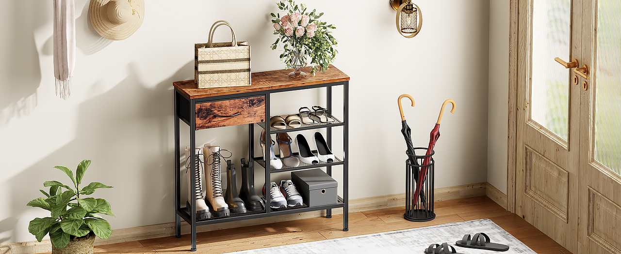 亚马逊A+设计 | 置物架产品建模渲染