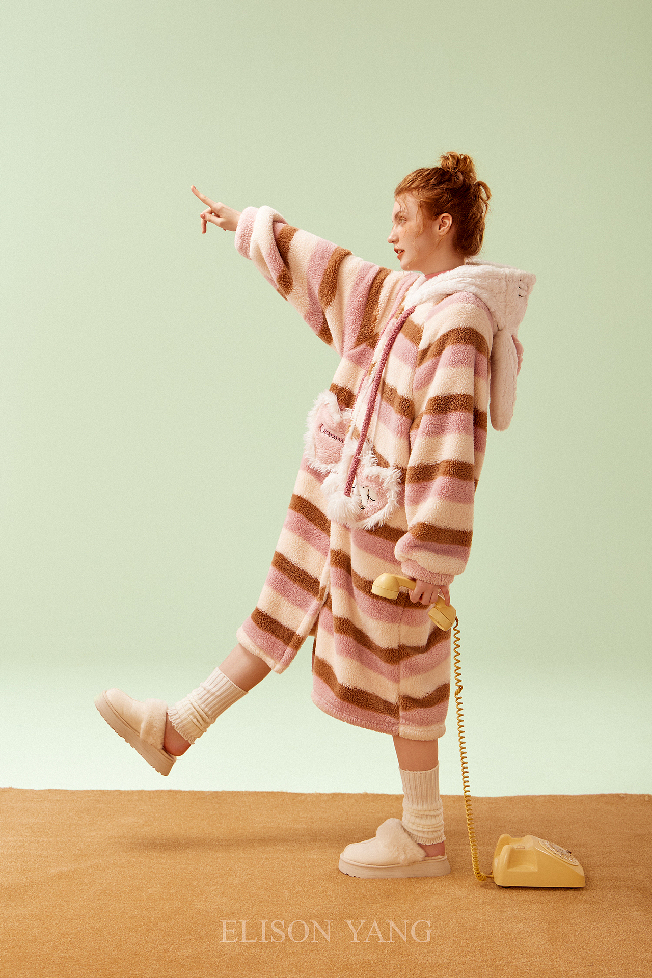 家居服形象图修图