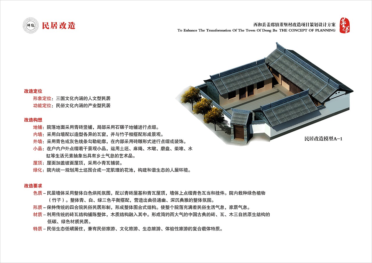 姜席镇董堡村改造项目