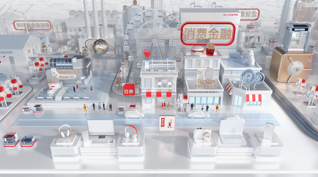 京东科技 展馆模块宣传视频设计（图ZMzg0MzQ3OTI0） - Motion Graphic - 站酷设计师killingbee原创素材 - 站酷ZCOOL