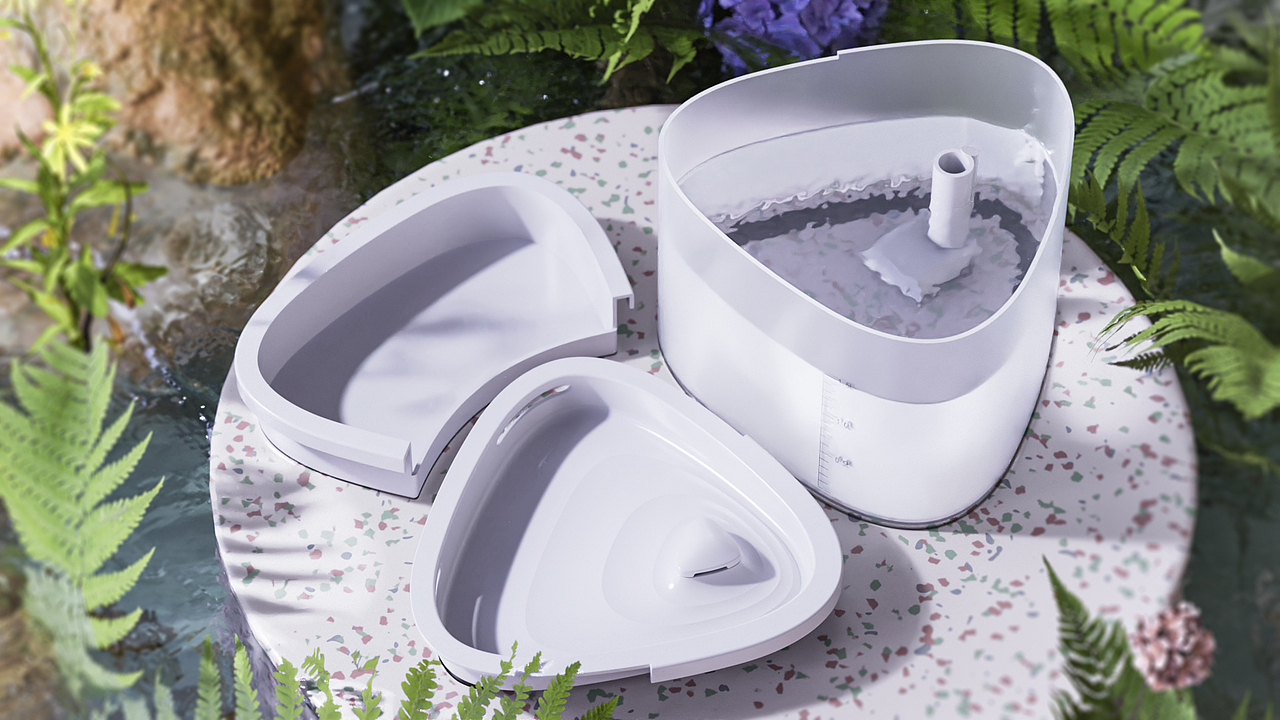 宠物用品设计公司 智能宠物饮水机设计案例（图ZMzg0MzUzNTc2） - 生活用品 - 站酷设计师奇点设计spooooo原创素材 - 站酷ZCOOL