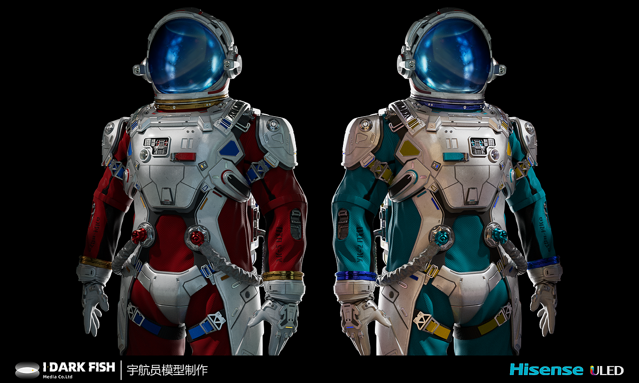 海信 ULED宣传视频宇航员模型制作（图ZMzg0MzU1MDY4） - 人物/生物 - 站酷设计师killingbee原创素材 - 站酷ZCOOL