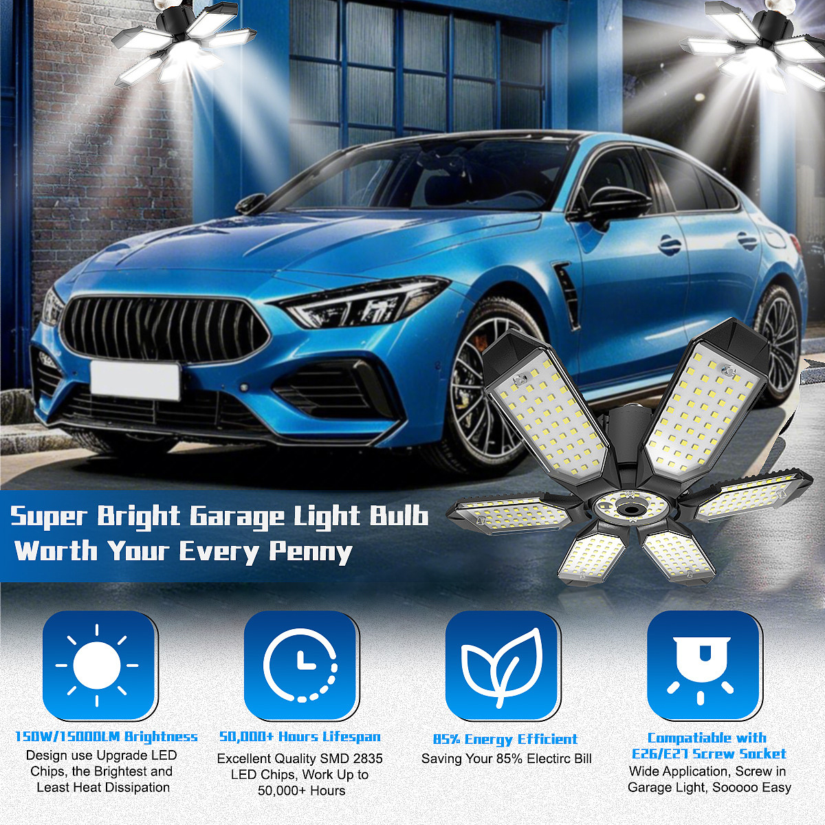 渲染-6叶车库灯