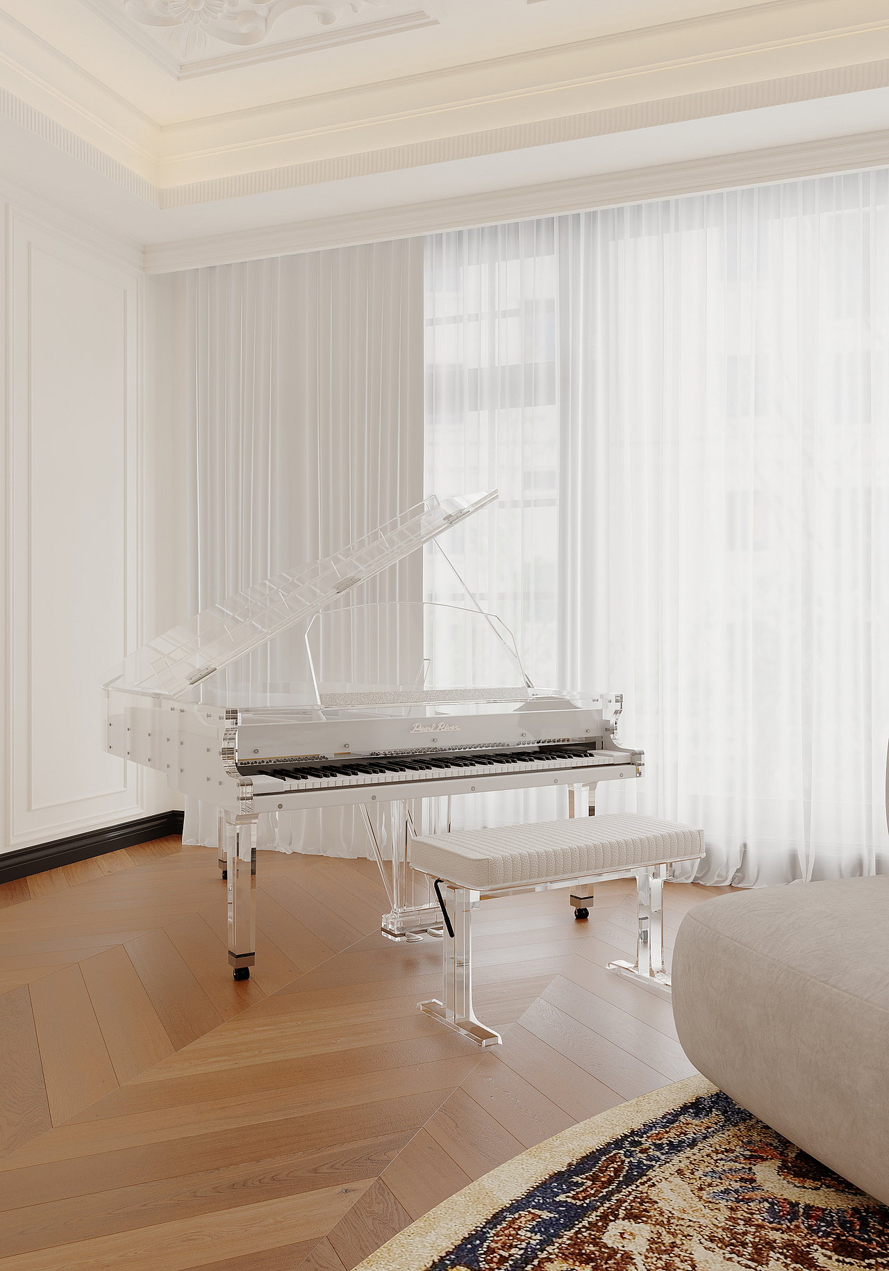 中古+法式的搭配