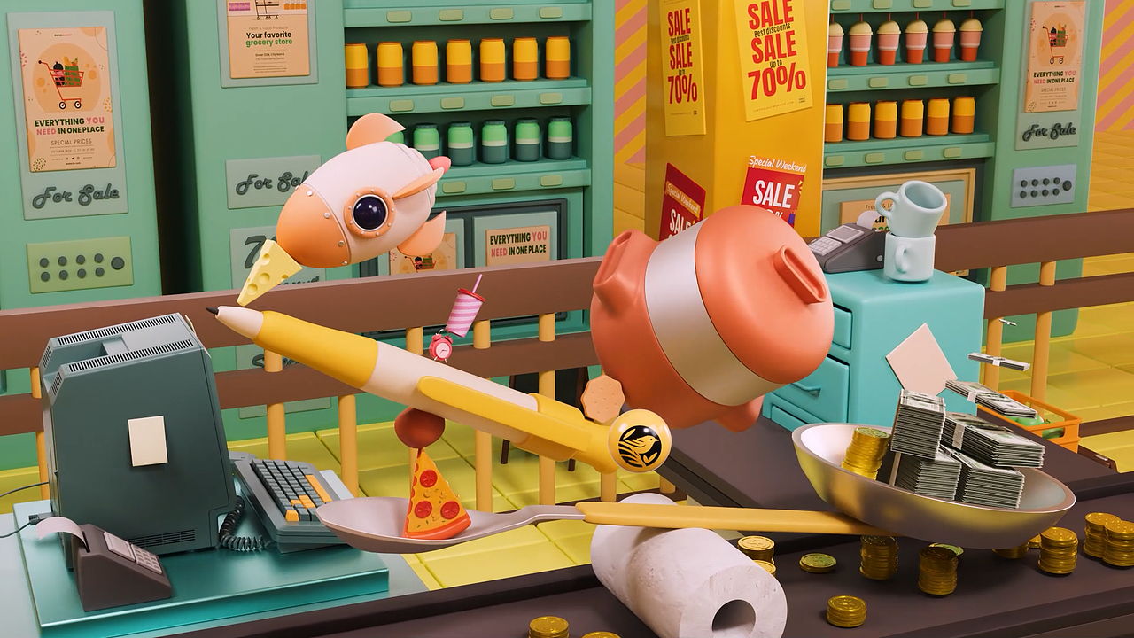 1.购物平台广告 C4D动画（图ZMzg0MzY2MjQw） - 动画/影视 - 站酷设计师小米南瓜粥好喝原创素材 - 站酷ZCOOL