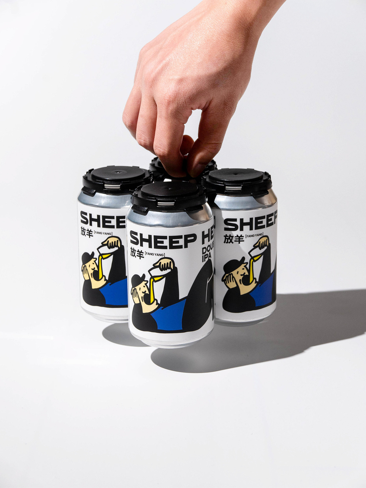 放羊 双倍干投IPA 精酿啤酒 包装设计（图ZMzg0MzcwMTg0） - 包装 - 站酷设计师pigeonstudio原创素材 - 站酷ZCOOL