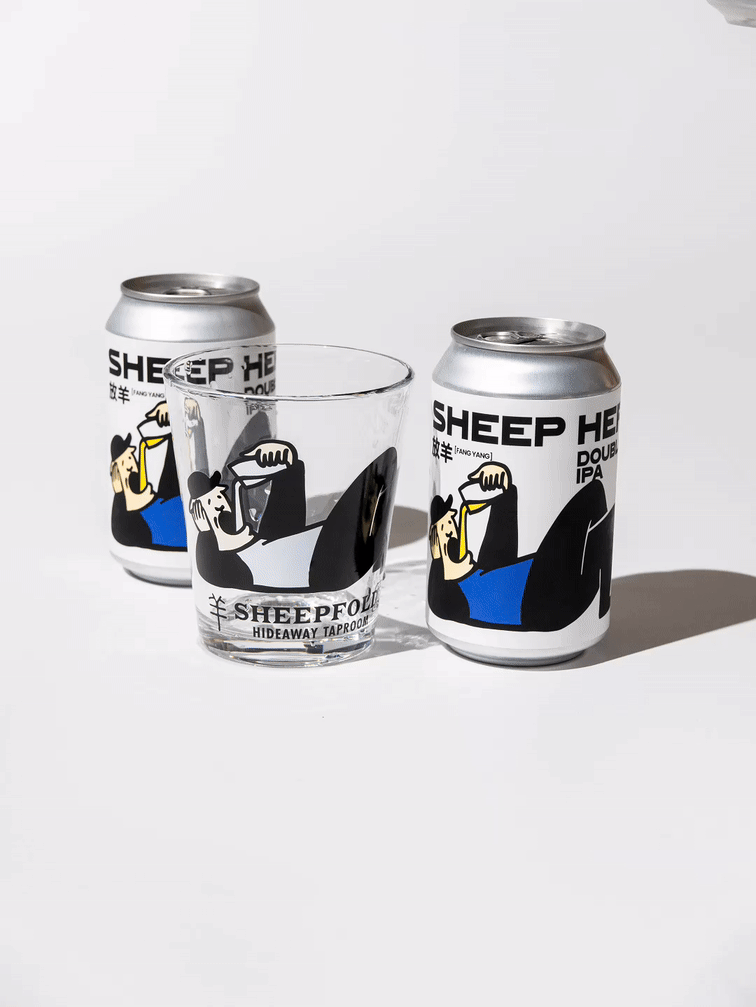 放羊 双倍干投IPA 精酿啤酒 包装设计（图ZMzg0MzcwNDA0） - 包装 - 站酷设计师pigeonstudio原创素材 - 站酷ZCOOL