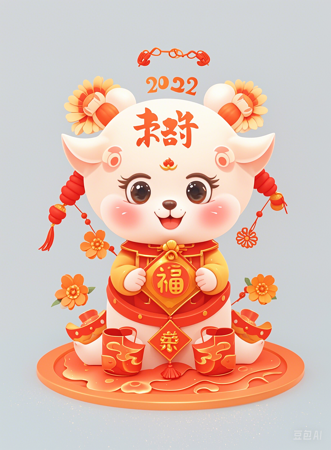 蛇年新春快乐（图ZMzg0Mzc0MDM2） - IP形象 - 站酷设计师沙僧SEA原创素材 - 站酷ZCOOL