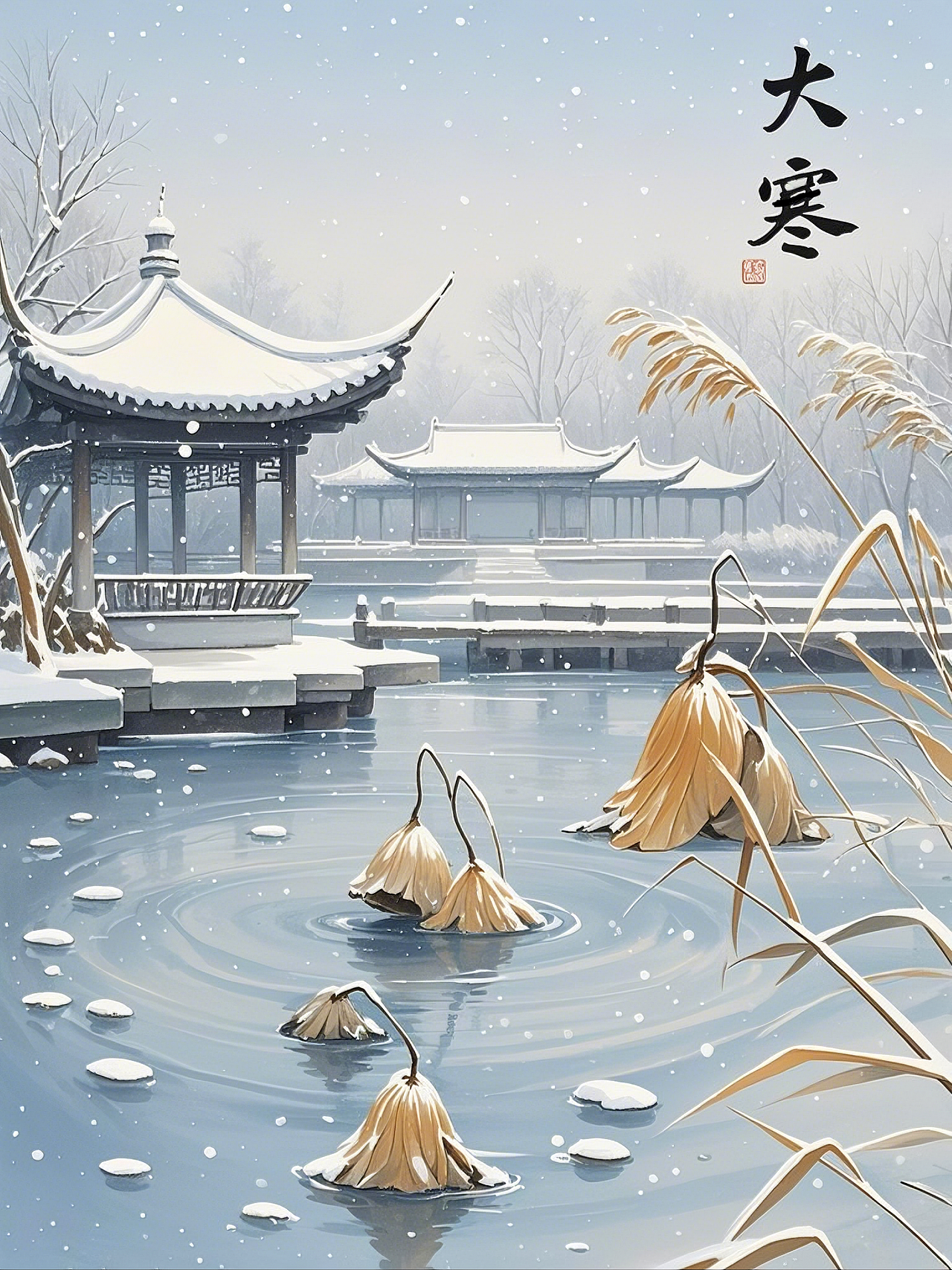 大寒海报(5)